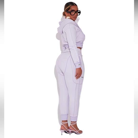 BBXBRAND LILAC SWEATSUIT - Picture 3 of 10